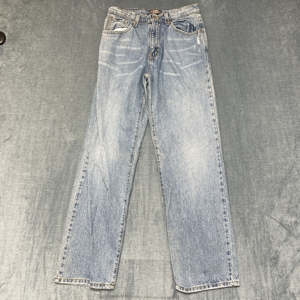 Polo Ralph Lauren American Dungarees Jeans Womens 18 Blue Denim Cotton Bootcut
